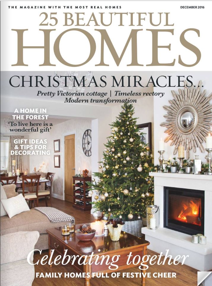 25 Beautiful Homes diciembre 2016