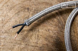 1m de cable trenzado metálico