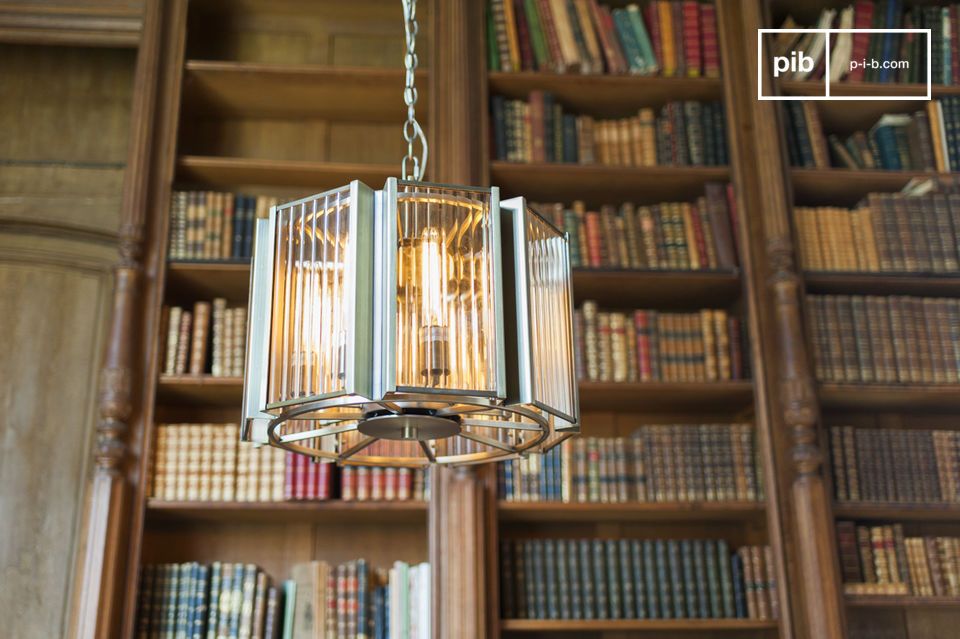 Una lámpara que puede iluminar fácilmente una gran sala con estilo.