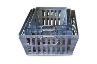 Cestas de metal Triple Pack