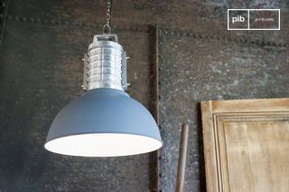 Gran lámpara colgante industrial Friedler