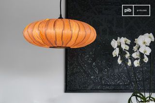 Lámpara colgante de madera de fresno Gresskar