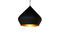 Miniatura Lámpara colgante negra Liselotte Clipped