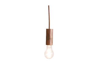 Lámpara colgante NUD de color cobre