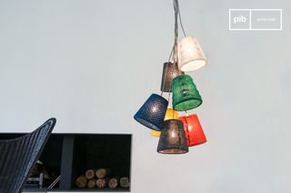 Lámpara colgante Schevä