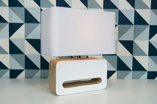 Lámpara de mesa Wood White