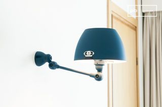Lámpara de pared Jieldé Aicler azul océano