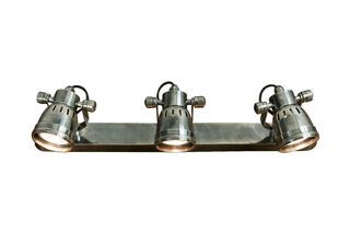 Lámpara de pared triple bistró