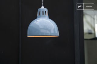 Lámpara de Suspensión SNÖL de color azul