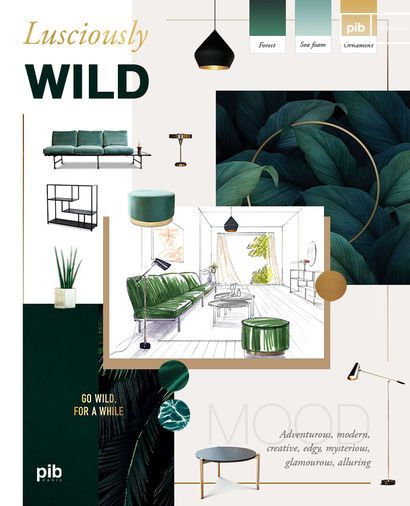 Primer borrador de nuestro moodboard