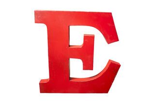 Letra decorativa E