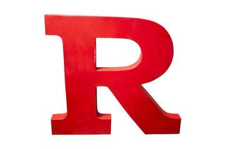 Letra decorativa R