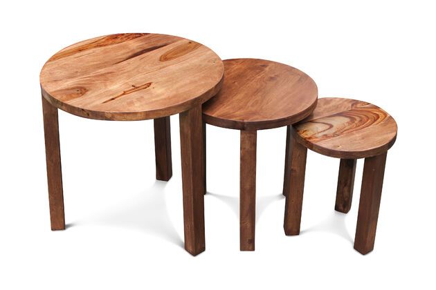 Mesa apilable de 3 piezas Roza