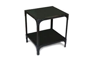 Mesa auxiliar con remaches