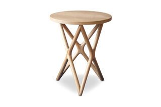 Mesa auxiliar de madera Estrella