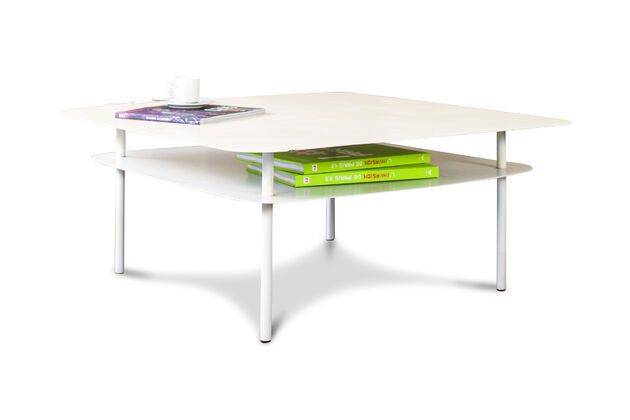 Mesa baja blanca Holly