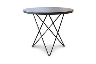 Mesa de centro de mármol negro Aouthenn
