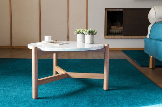 Mesa de centro de mármol Västra