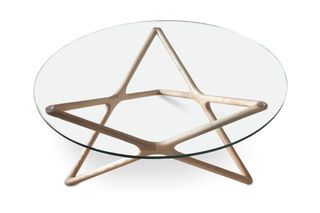 Mesa de centro de vidrio Estrella