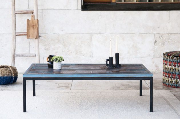 Mesa de centro de madera Moriz