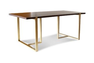 Mesa de comedor de nogal Neutra