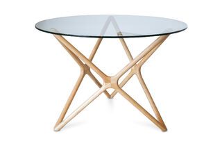 Mesa de comedor de vidrio Estrella