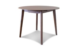 Mesa extensible pequeña Cristina de nogal