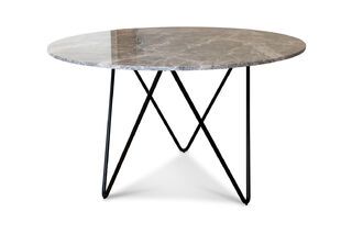 Mesa redonda en mármol Grimaud