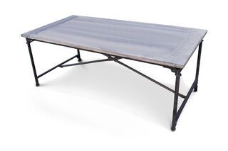 Mesa Tapiz de olmo recuperado