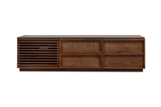Mueble audiovisual de madera Jake