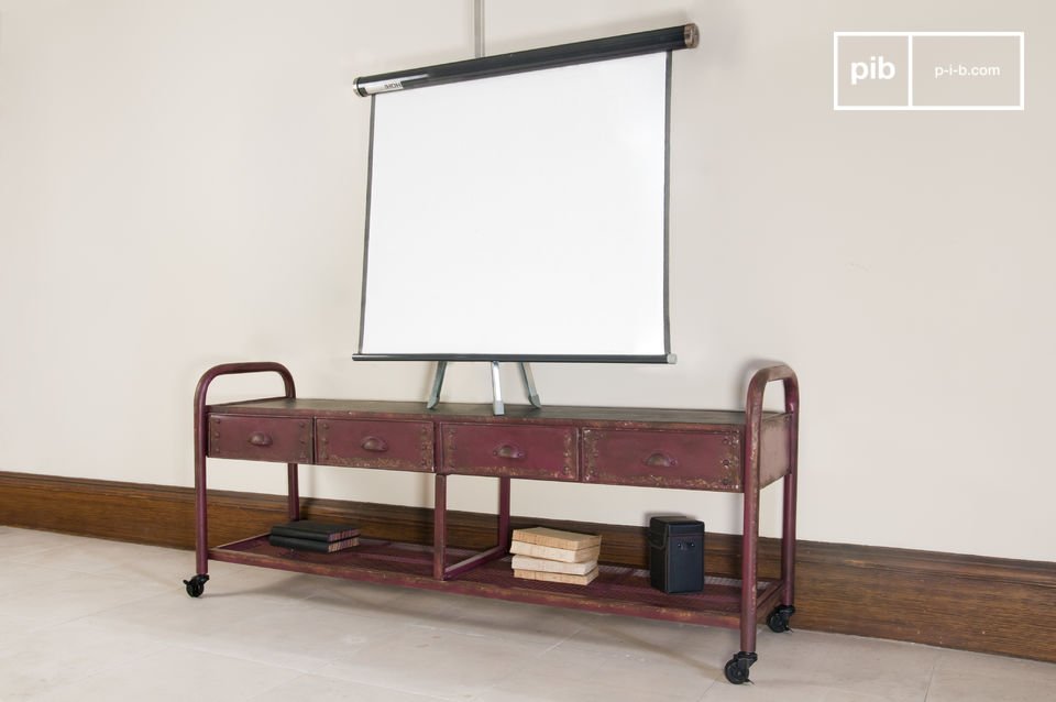 Mueble de TV Industrial Patinado