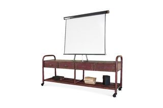 Mueble de TV Industrial Patinado