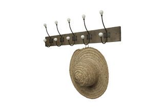 Perchero de pared de cerámica