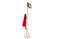 Miniatura Perchero de teca natural Clipped