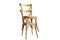 Miniatura Set de 2 sillas apilables en acabado natural Pampelune Clipped
