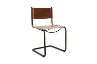 Silla de cuero Whitechapel