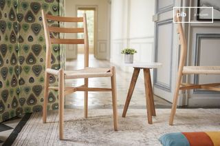 Silla de madera Ystad