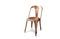 Miniatura Silla Vintage Multipl's color bronce Clipped