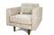 Miniatura Sillón beige Svendsen Clipped