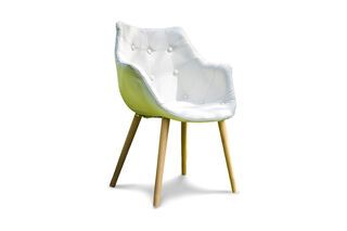 Sillón blanco Patchwork