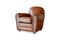 Miniatura Sillón Club English Coffee Clipped