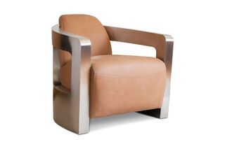 Sillón de aviador de cuero Panavia