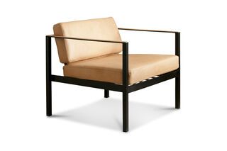 Sillón de cuero Avayona
