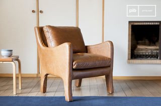 Sillón de cuero Edimburgo