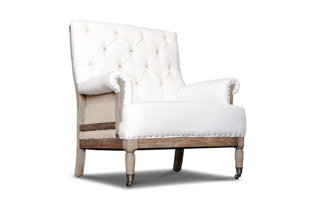 Sillón de lino Edmond