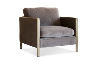 Sillón de terciopelo de Brompton