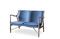 Miniatura Sillón doble de fresno Graham Clipped