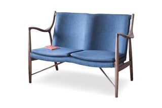 Sillón doble de fresno Graham