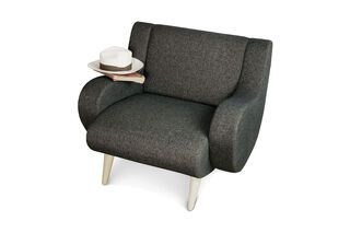 Sillón negro Geneva