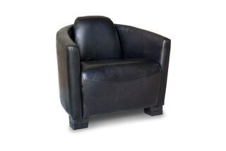 Sillón Negro Red Baron
